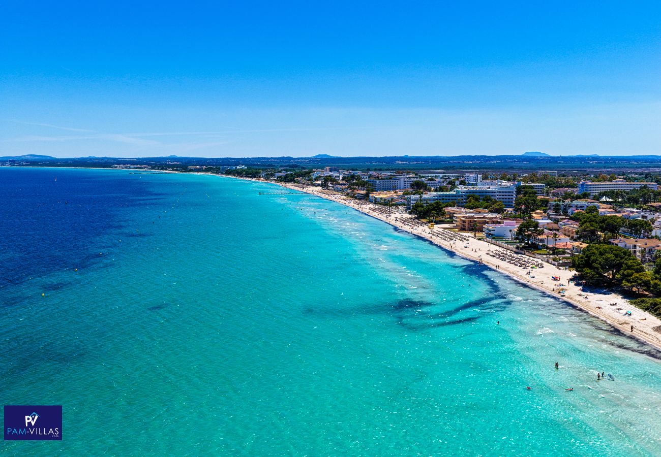 Villa in Alcudia - Villa PAM Beach house / Playa de Muro - 200m beach