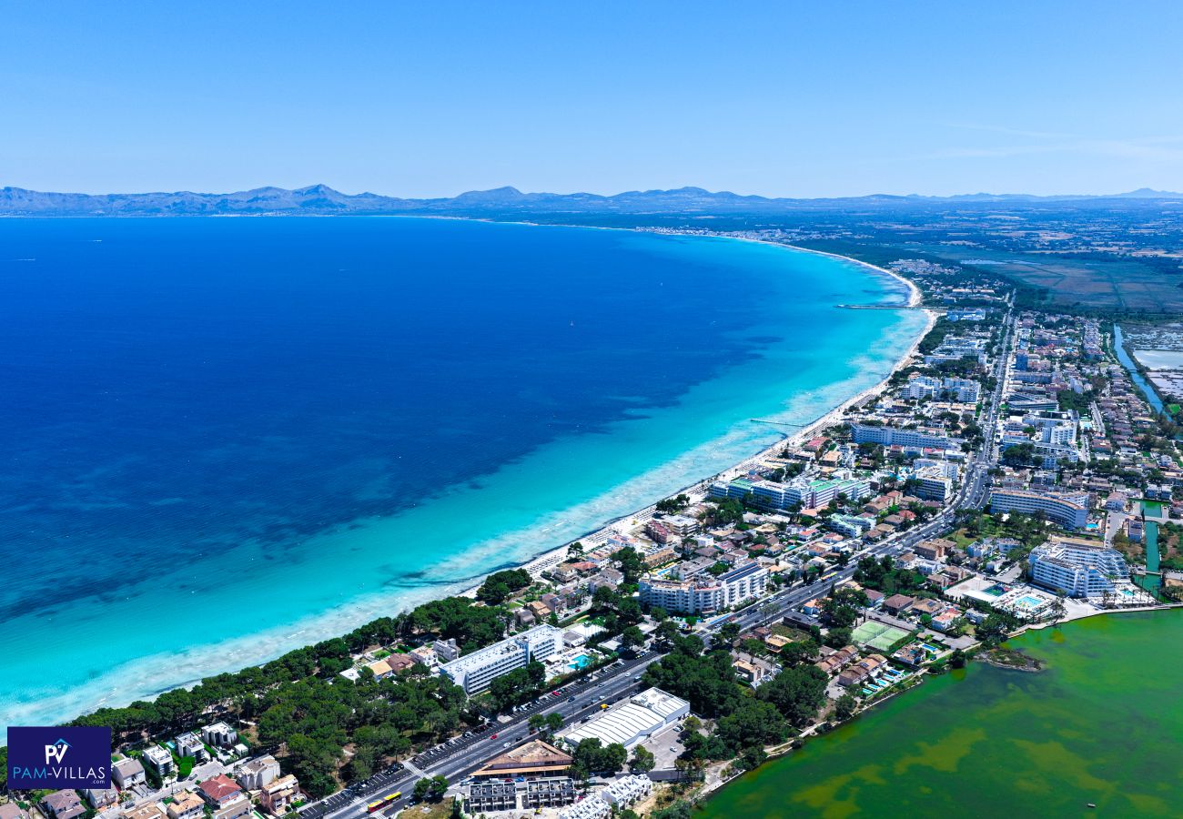 Villa in Alcudia - Villa PAM Beach house / Playa de Muro - 200m beach