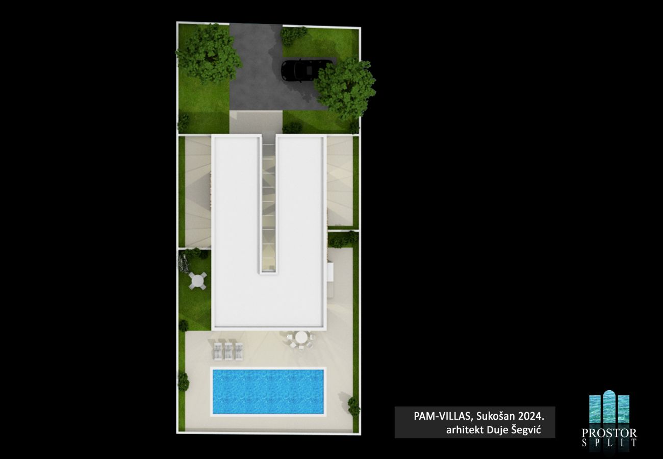 Plot in Debeljak - Land Sukosan incl. building project