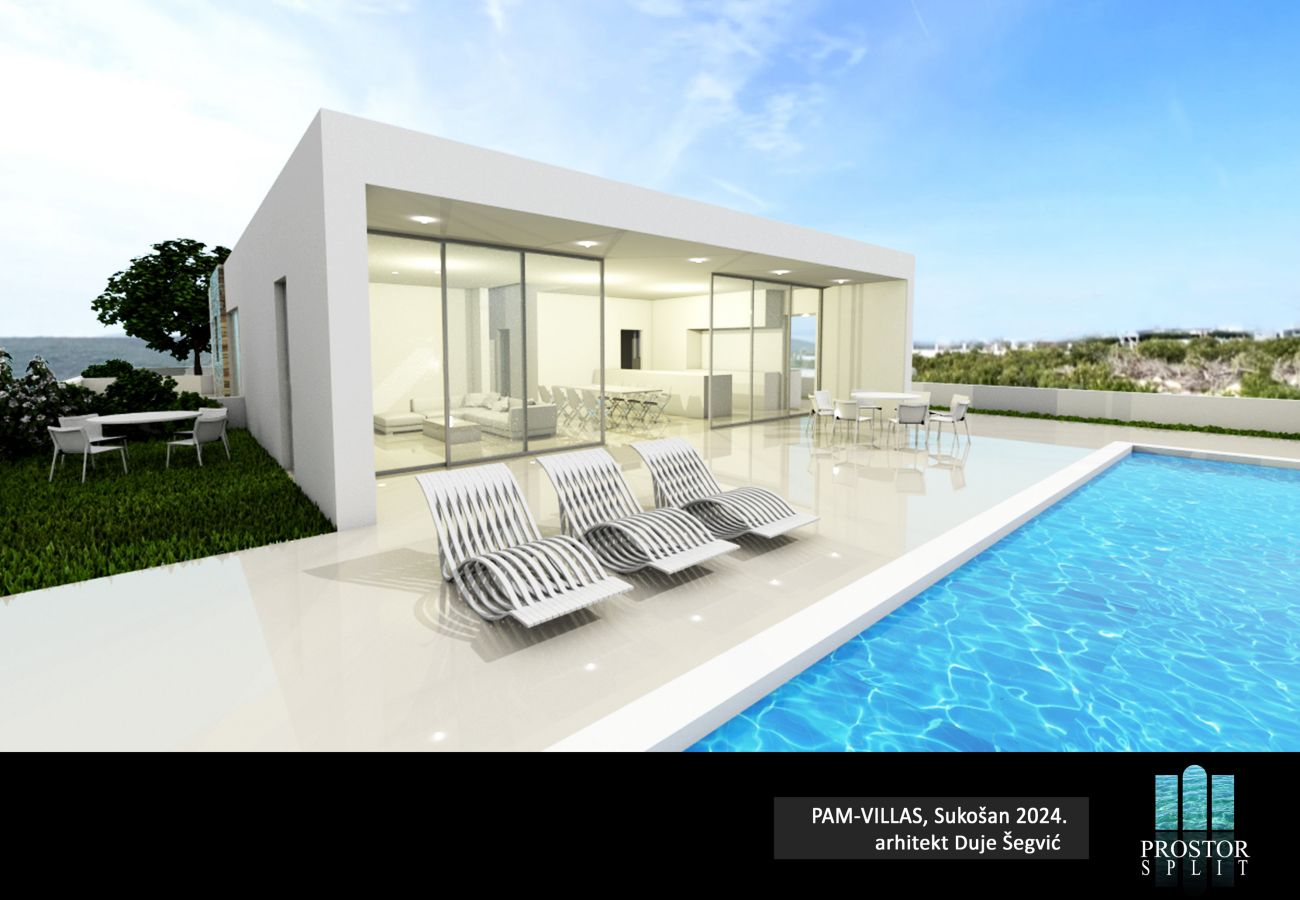 Plot in Debeljak - Land Sukosan incl. building project