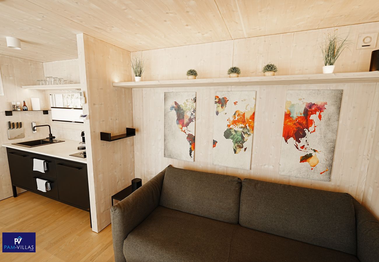 Ferienhaus in Drage - BUQEZ ECO RESORT - Villa 28 - Direkt am Strand