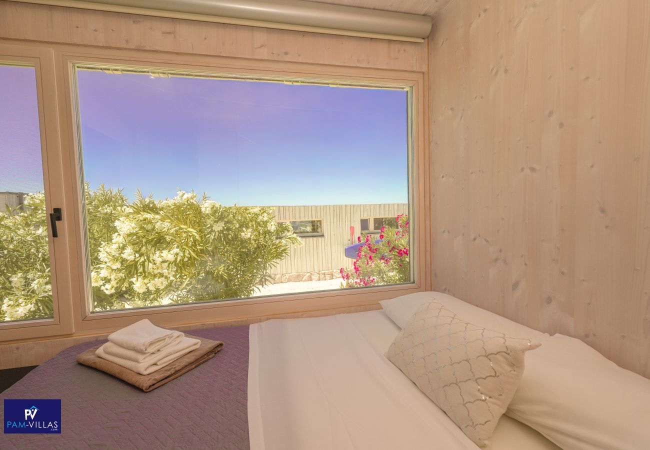 Ferienhaus in Drage - BUQEZ ECO RESORT - Villa #3 - Direkt am Meer