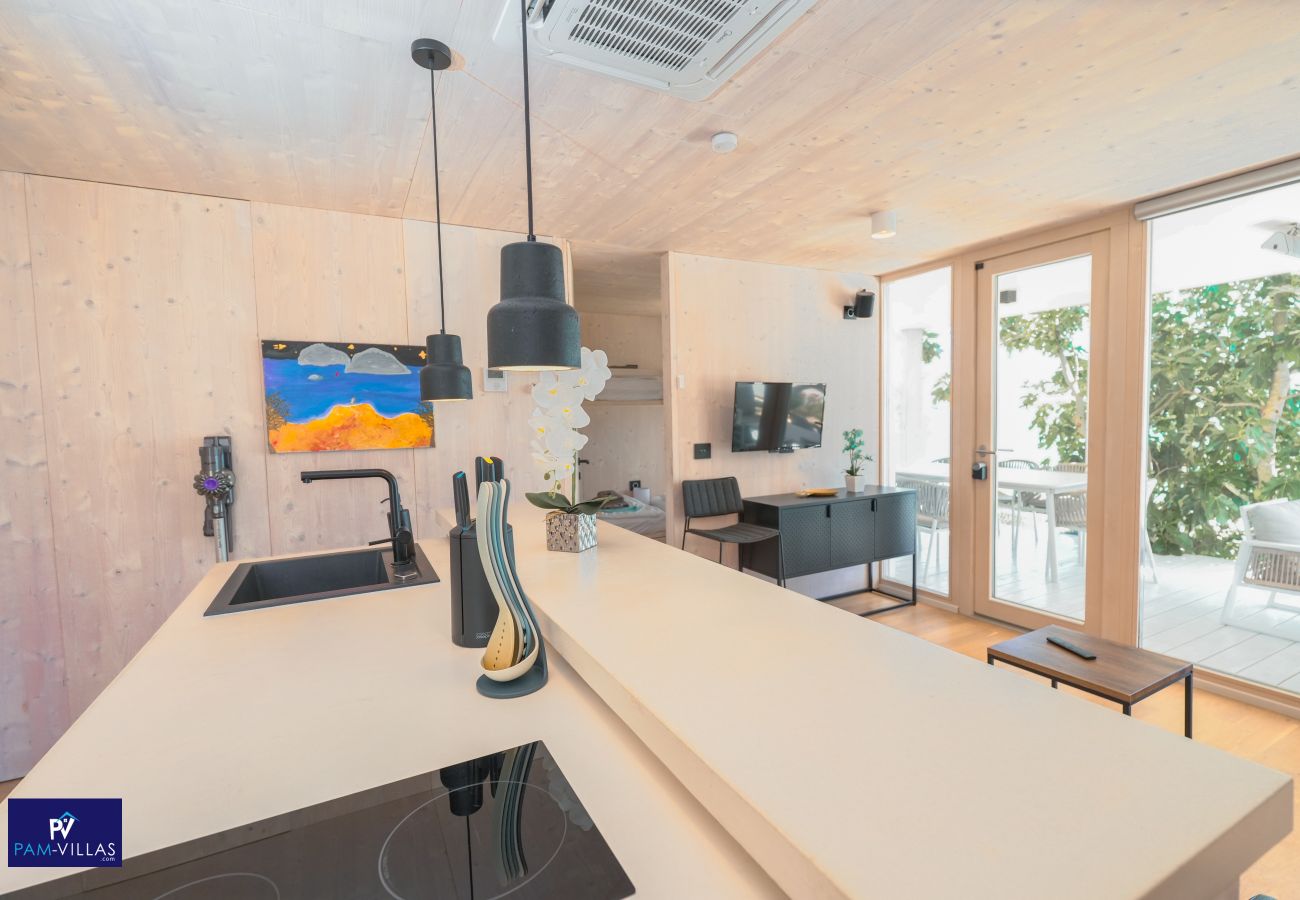 Ferienhaus in Drage - BUQEZ ECO RESORT - Villa 81 - Direkt am Strand