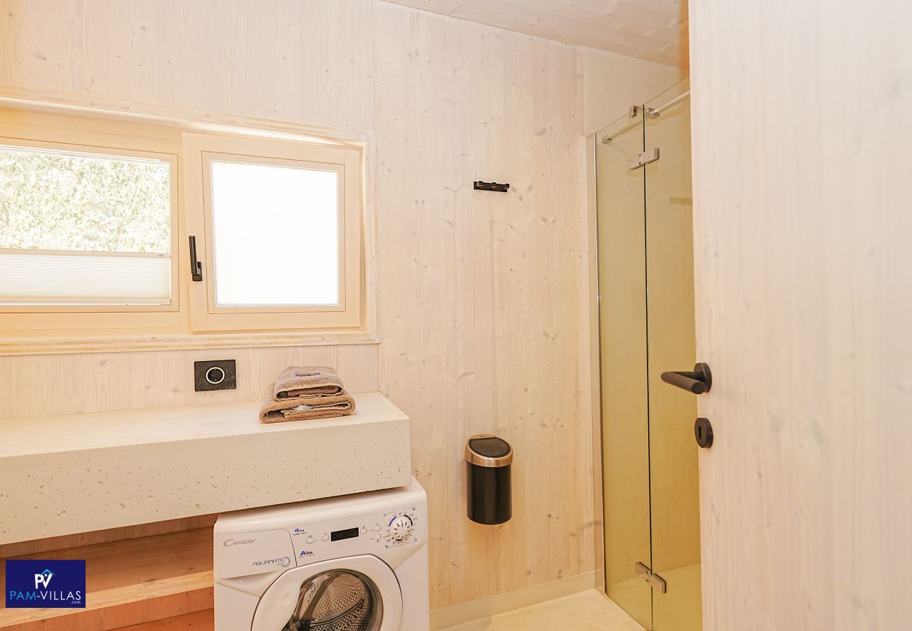 Ferienhaus in Drage - BUQEZ ECO RESORT - Villa 81 - Direkt am Strand