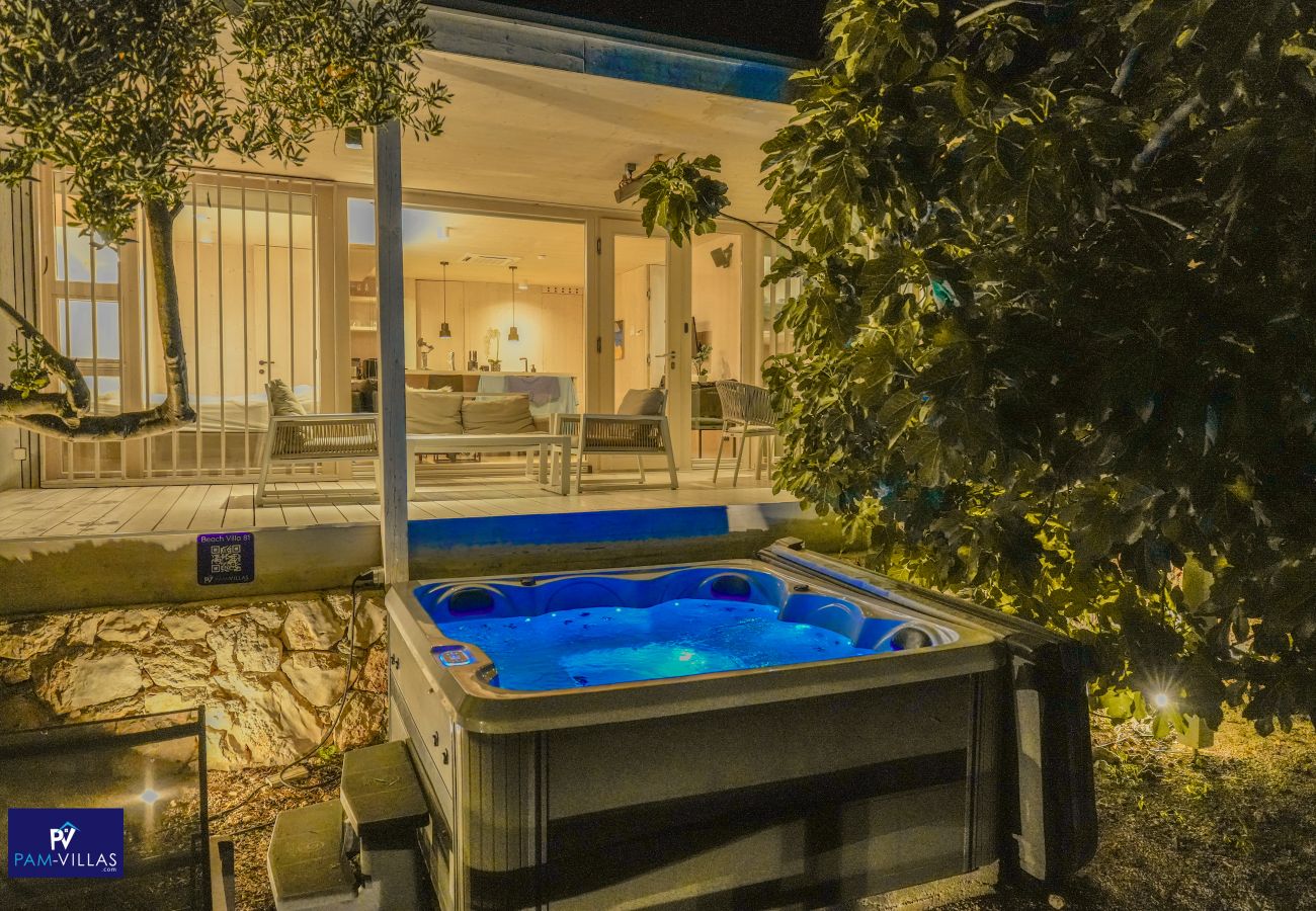 Ferienhaus in Drage - BUQEZ ECO RESORT - Villa 81 - Direkt am Strand