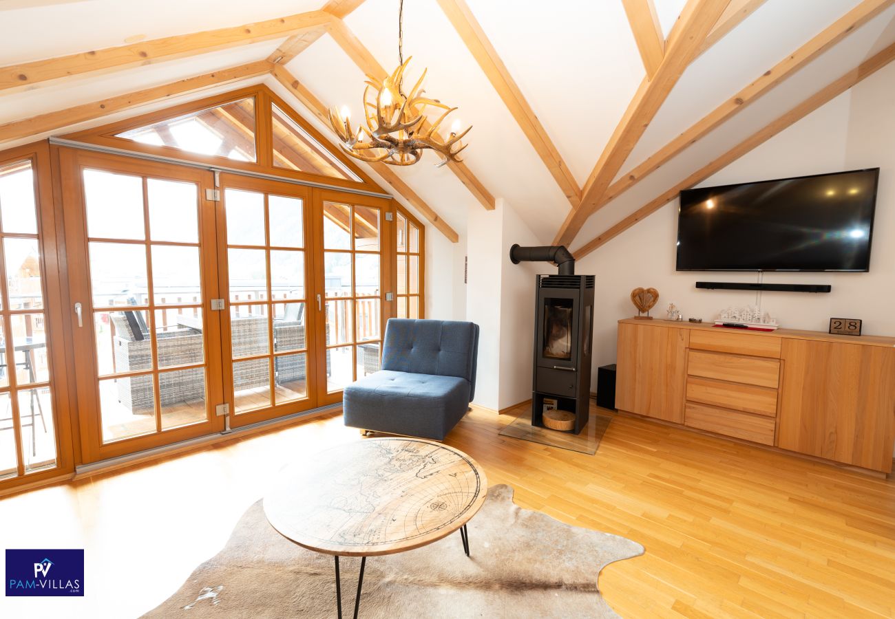 Ferienwohnung in Rauris - Modern Mountain Penthouse - an der Skipiste