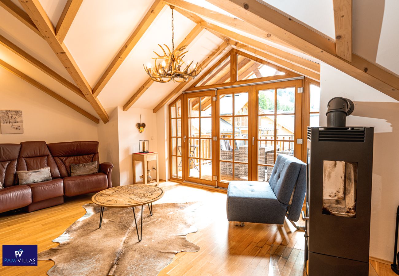 Ferienwohnung in Rauris - Modern Mountain Penthouse - an der Skipiste