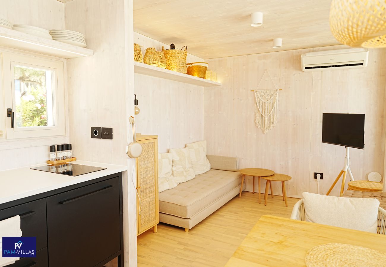 Ferienhaus in Drage - BUQEZ ECO RESORT - Villa 27 - Direkt am Strand