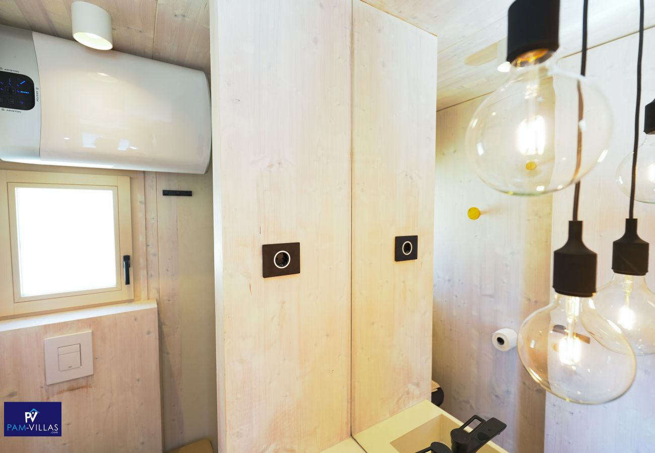Ferienhaus in Drage - BUQEZ ECO RESORT - Villa 27 - Direkt am Strand