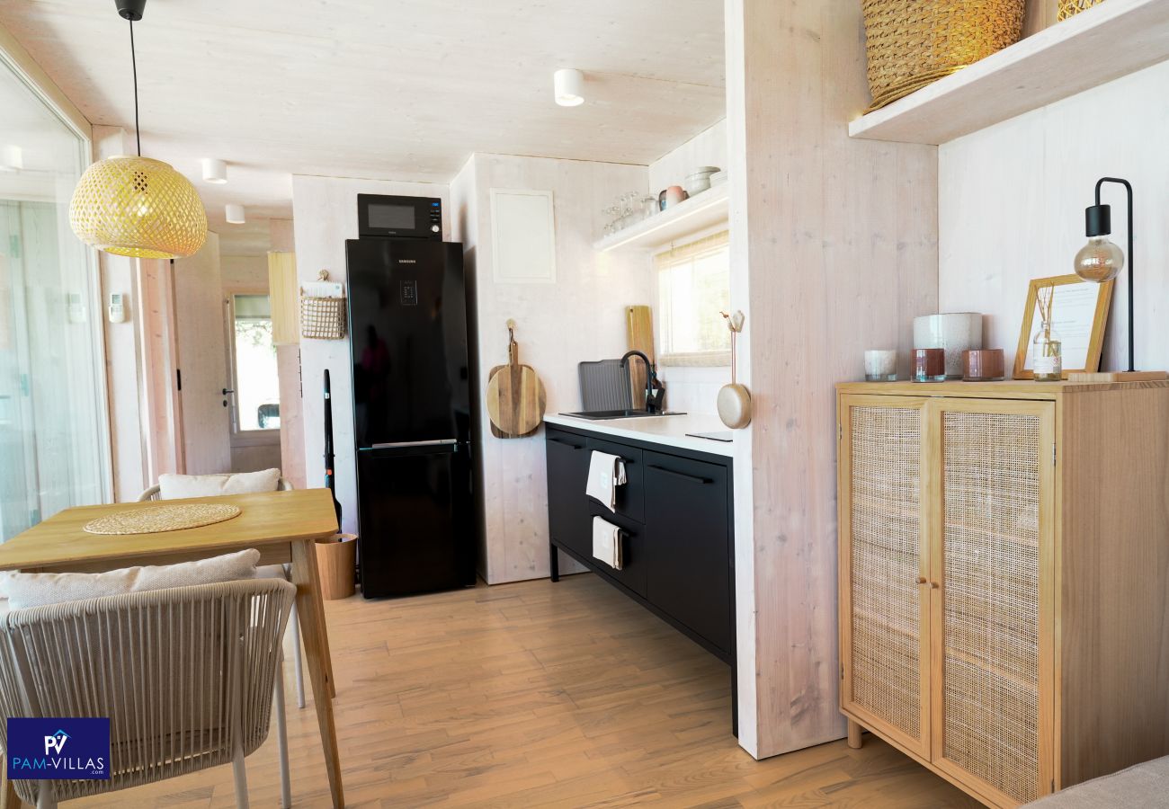 Ferienhaus in Drage - BUQEZ ECO RESORT - Villa 27 - Direkt am Strand