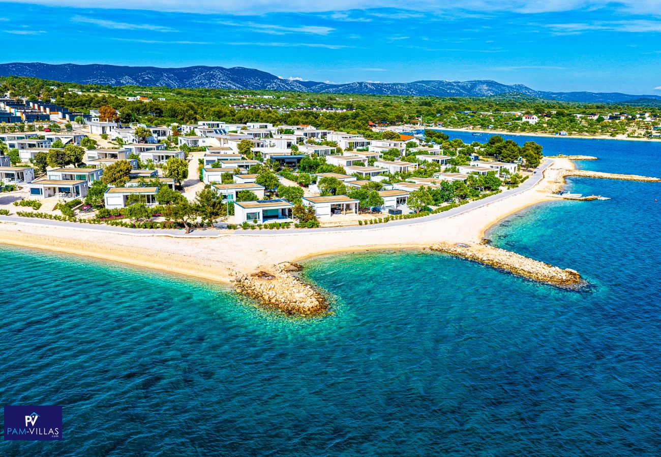Ferienhaus in Drage - BUQEZ ECO RESORT - Villa 27 - Direkt am Strand