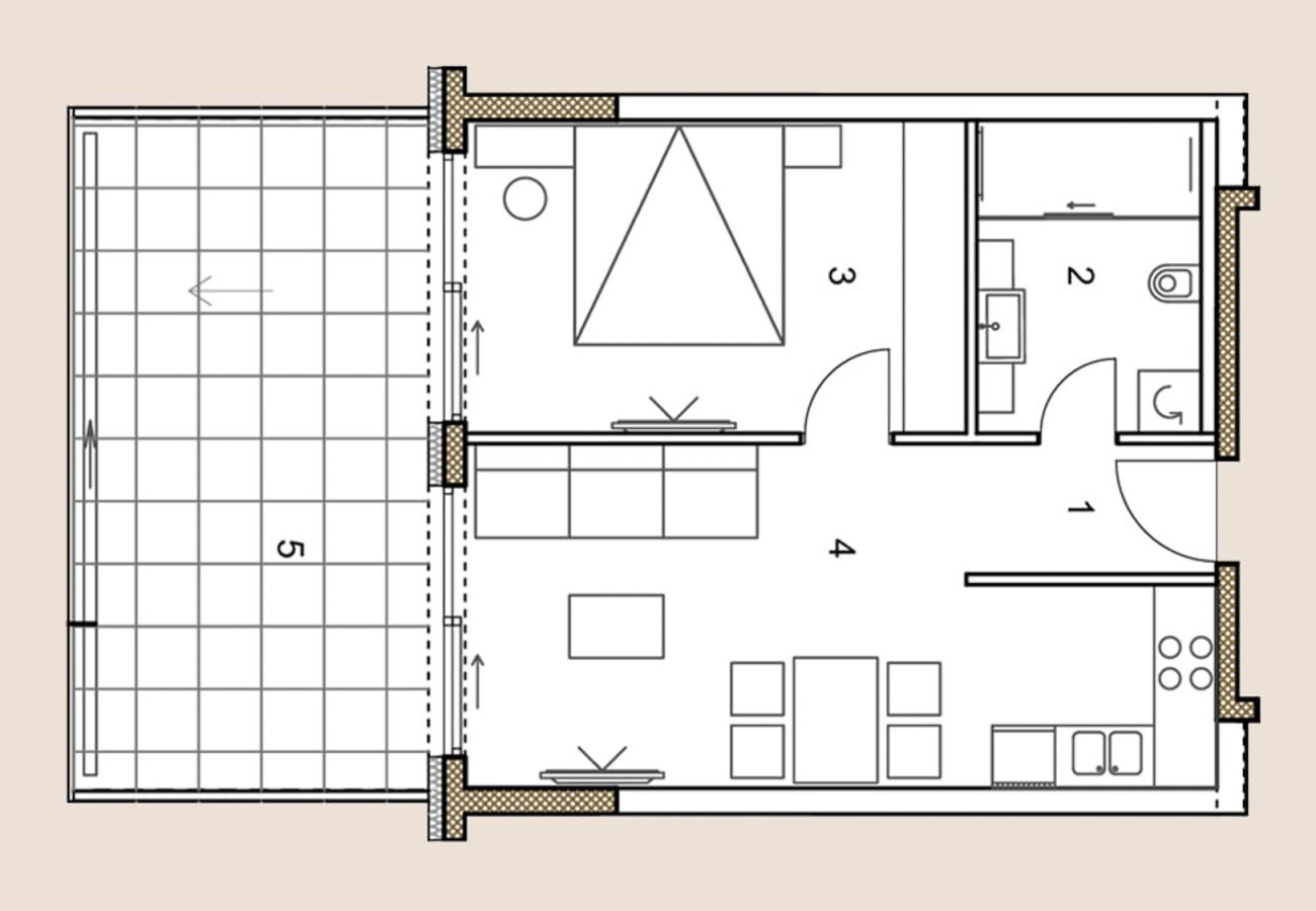 Ferienwohnung in Primošten - Primosten Resort - Sunset Apartment